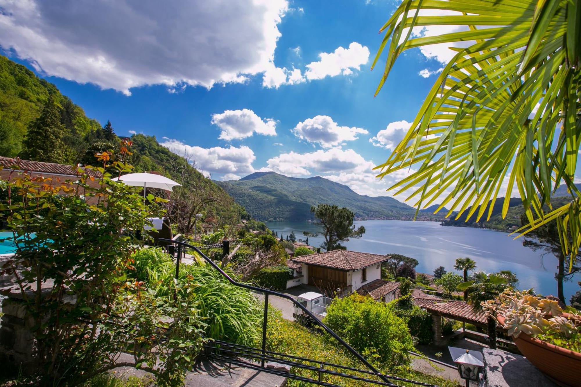Morcote Magic View - Happy Rentals Exteriér fotografie