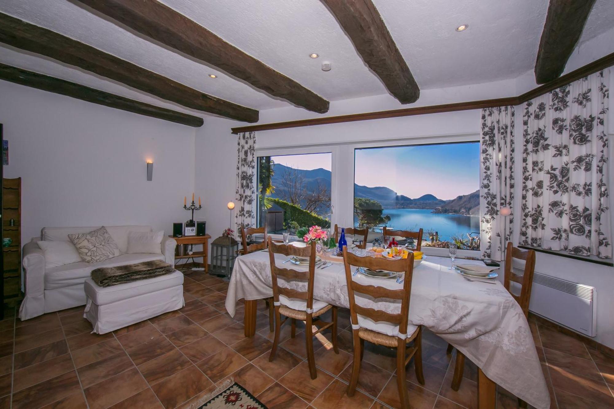 Morcote Magic View - Happy Rentals Exteriér fotografie