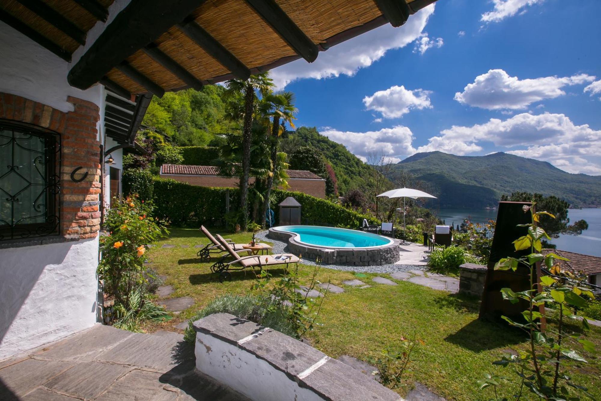 Morcote Magic View - Happy Rentals Exteriér fotografie
